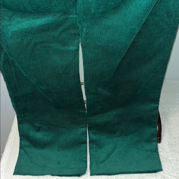 NWT - Peter Christian - Men's Emerald Flat Front Corduroy Pants - Size 36 x 30 - Picture 11 of 11